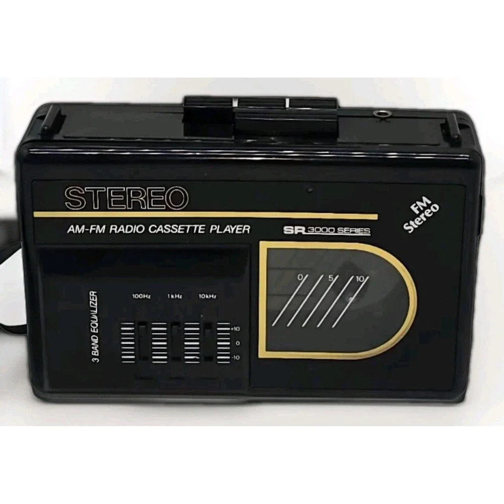 Sears Vintage Radio Cassette Player Bundle - Blues Brothers & NEW Sony...